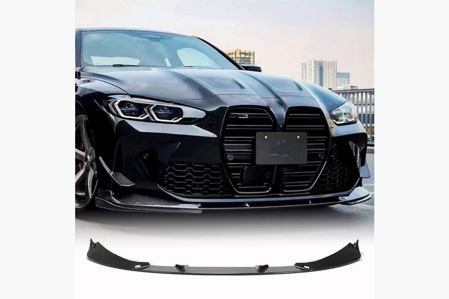 BMW 3-serien G20/G21 2018– Frontläpp till stötfångare Lip V7 (för G80, kolfiber) Image