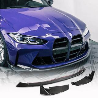 Frontläpp till främre stötfångaren Lip V8 (för G80, kolfiber) BMW 3-serien G20/G21 2018– foto 1
