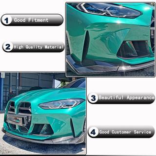 Frontläpp till främre stötfångaren Lip V8 (för G80, kolfiber) BMW 3-serien G20/G21 2018– foto 3