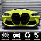 BMW 3-serien G20/G21 2018– Frontläpp Lip V9 (för G80, kolfiber) foto 2