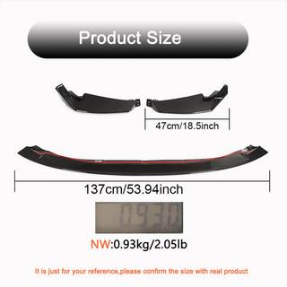 Frontläpp Lip V2 (för G82/G83, kolfiber) BMW 4-serien G22/23/26 2020– foto 4
