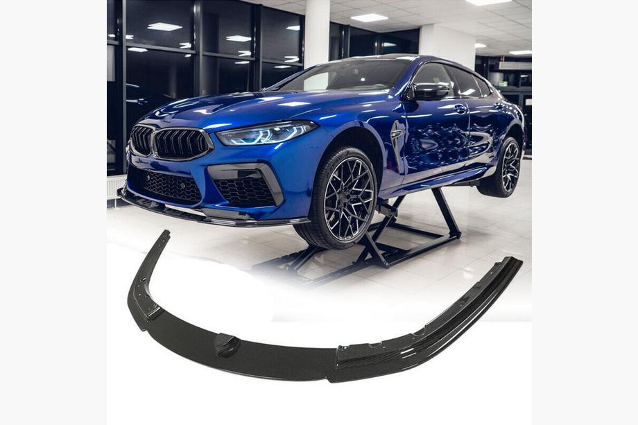 BMW 8-serie G14/G15/G16 2018– Frontläpp / lipspoiler till främre stötfångare (för F91/F92/F93 M8, kolfiber) Foto 2