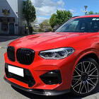 BMW X4 G02 2018– Frontläpp Lip V2 (för F98 2018-2021, kolfiber) foto 3
