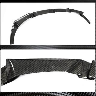 Frontläpp till främre stötfångare Lip (för F98 2018-2021, kolfiber) foto 3