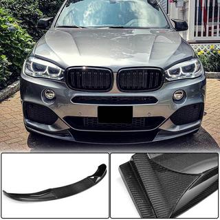Frontläpp Lip till främre stötfångare (för M-Sport, kolfiber) BMW X5 F15 2013–2018 foto 1