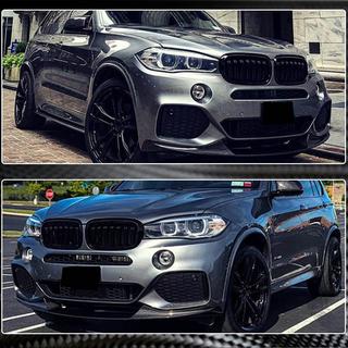 Frontläpp Lip till främre stötfångare (för M-Sport, kolfiber) BMW X5 F15 2013–2018 foto 4