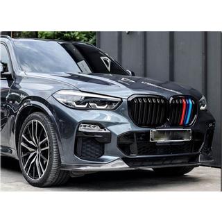 Frontläpp till främre stötfångare FRP V5 (2019-2022 M-Sport) BMW X5 G05 2019–2026 foto 2