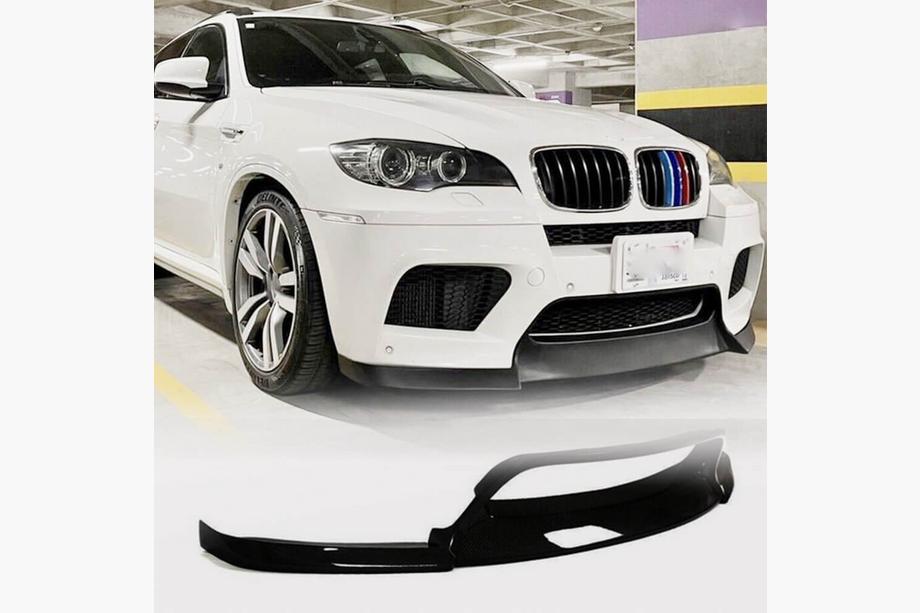 BMW X6 E71 2008–2014 Frontläpp till främre stötfångare i FRP (för X6M 2010-2014) Image