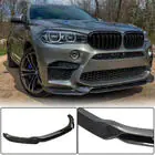 BMW X5 F15 2013–2018 Frontläpp till stötfångare Lip V1 (för F85, kolfiber) foto 2