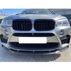 BMW X5 F15 2013–2018 Frontläpp Lip V3 (för F85, kolfiber) foto 2