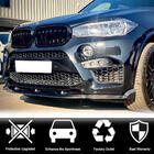 BMW X5 F15 2013–2018 Frontläpp Lip V3 (för F85, kolfiber) foto 4