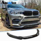 BMW X6 F16 2014–2019 Frontläpp Lip V1 (för F86, kolfiber) foto 1