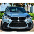 BMW X6 F16 2014–2019 Frontläpp till främre stötfångare Lip V2 (för F86, kolfiber) foto 7