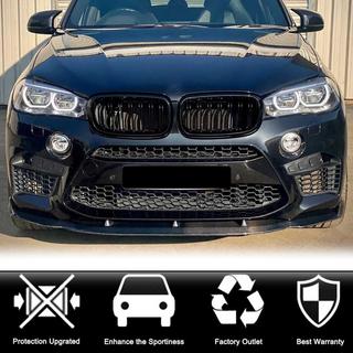 Frontläpp till stötfångare Lip V3 (för F86, kolfiber) BMW X6 F16 2014–2019 foto 3