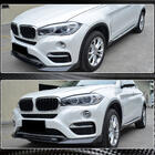 BMW X6 F16 2014–2019 Frontläpp till stötfångare Lip V1 (för Base, Carbon) foto 3