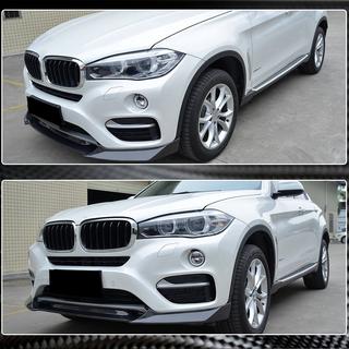 Främre stötfångarläpp Lip V2 (för Base, kolfiber) BMW X6 F16 2014–2019 foto 4