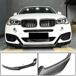 Frontläpp Lip till främre stötfångare (för M-Sport, kolfiber) BMW X6 F16 2014–2019 foto 1