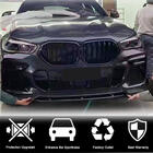 BMW X6 G06 2019–2027 Frontläpp Lip till främre stötfångare (för M-Sport 2018-2022, kolfiber) foto 2