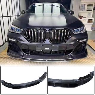 Frontläpp Lip till främre stötfångare (för M-Sport 2018-2022, kolfiber) BMW X6 G06 2019–2027 foto 1