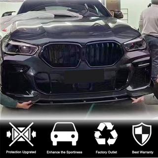 Frontläpp Lip till främre stötfångare (för M-Sport 2018-2022, kolfiber) BMW X6 G06 2019–2027 foto 2