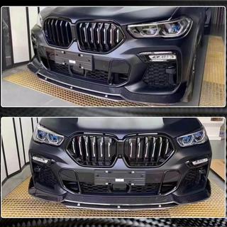 Frontläpp Lip till främre stötfångare (för M-Sport 2018-2022, kolfiber) BMW X6 G06 2019–2027 foto 3