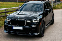 BMW X7 G07 2019– Frontläpp till främre stötfångare (för M-Sport 2019-2022, kolfiber) foto 1