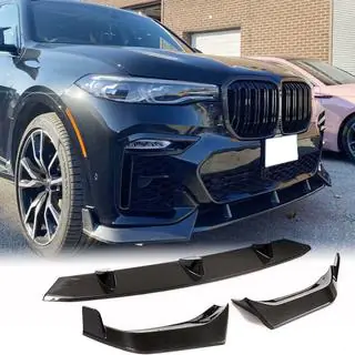Frontläpp till främre stötfångare (för M-Sport 2019-2022, kolfiber) foto 3