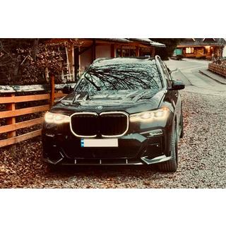 Frontläpp till främre stötfångare (för M-Sport 2019-2022, kolfiber) BMW X7 G07 2019– foto 4
