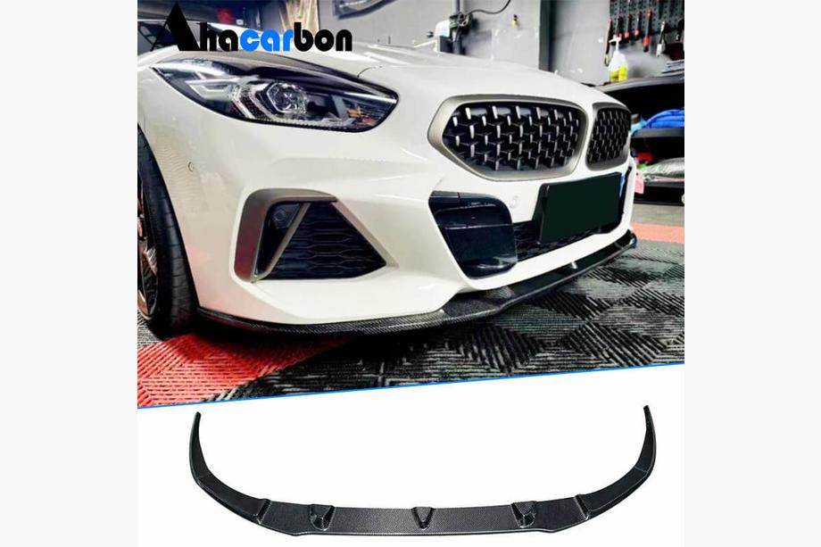 BMW Z4 (G29) 2018– Främre läppspoiler till stötfångare Lip V2 (för M-Sport, kolfiber) Foto 2