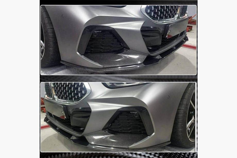 BMW Z4 (G29) 2018– Frontläpp Lip V5 (för M-Sport, kolfiber) Foto 5