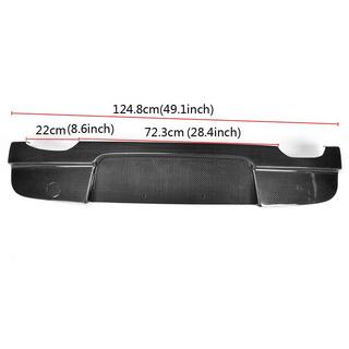 Bakre stötfångardiffuser V3 (för E87 M-Sport, kolfiber) BMW 1-serie E81/E82/E87/E88 2004–2011 foto 2