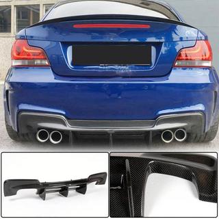 Bakre diffuser (för 1M E82, kolfiber) BMW 1-serie E81/E82/E87/E88 2004–2011 foto 2