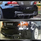 BMW 1-serie E81/E82/E87/E88 2004–2011 Bakre stötfångardiffusor FRP (för 1M E82) foto 5