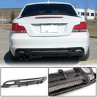 BMW 1-serie E81/E82/E87/E88 2004–2011 Bakre stötfångardiffusor V1 (för E82/E88 M-Sport, kolfiber) foto 2