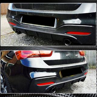 Bakre stötfångardiffusor (för M-Sport 2015-2019, kolfiber) foto 4