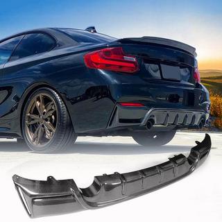 Bakre stötfångardiffusor V4 (för F22/F23 M-Sport, kolfiber) BMW 2-serien F22/F23 2014–2021 foto 1