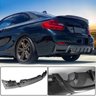 Bakre stötfångardiffusor V4 (för F22/F23 M-Sport, kolfiber) BMW 2-serien F22/F23 2014–2021 foto 2