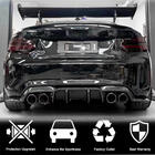 BMW 2-serien F22/F23 2014–2021 Bakre stötfångardiffusor V1 (för F87 M2/M2C, kolfiber) foto 7
