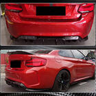 BMW 2-serien F22/F23 2014–2021 Bakre stötfångardiffusor V1 (för F87 M2/M2C, kolfiber) foto 9
