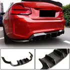 BMW 2-serien F22/F23 2014–2021 Bakre stötfångardiffusor V2 (för F87 M2/M2C, kolfiber) foto 6