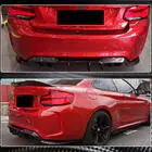BMW 2-serien F22/F23 2014–2021 Bakre stötfångardiffusor V2 (för F87 M2/M2C, kolfiber) foto 9