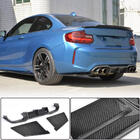 BMW 2-serien F22/F23 2014–2021 Bakre stötfångardiffusor V3 (för F87 M2/M2C, kolfiber) foto 1