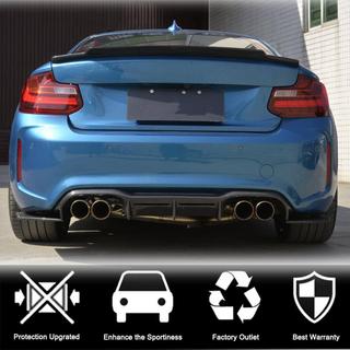 Bakre stötfångardiffusor V3 (för F87 M2/M2C, kolfiber) BMW 2-serien F22/F23 2014–2021 foto 2