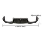 BMW 2-serien F22/F23 2014–2021 Bakre stötfångardiffusor i carbon V4 (för F87) foto 6