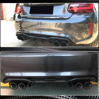 Bakre diffuser V4 (för F87 M2/M2С, kolfiber) BMW 2-serien F22/F23 2014–2021 foto 4