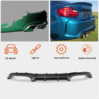 BMW 2-serien F22/F23 2014–2021 Bakre stötfångardiffusor V6 (för F87 M2/M2С, kolfiber) foto 2