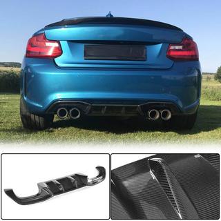 Bakre stötfångardiffusor V6 (för F87 M2/M2С, kolfiber) BMW 2-serien F22/F23 2014–2021 foto 1