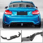 BMW 2-serien F22/F23 2014–2021 V7 bakre stötfångardiffusor (för F87 M2/M2C, kolfiber) foto 1