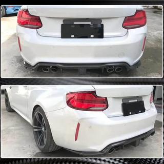 V7 bakre stötfångardiffusor (för F87 M2/M2C, kolfiber) BMW 2-serien F22/F23 2014–2021 foto 4