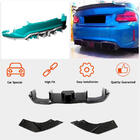 BMW 2-serien F22/F23 2014–2021 V8 bakre stötfångardiffusor (för F87 M2/M2C, carbon) foto 2